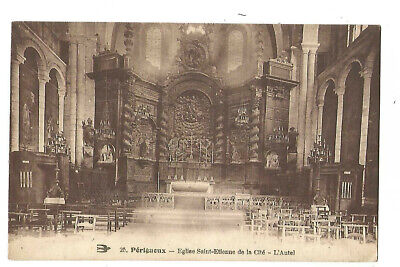 GOUFFRE DE PROUMEYSSAC autel de la vierge timbrée 1929 