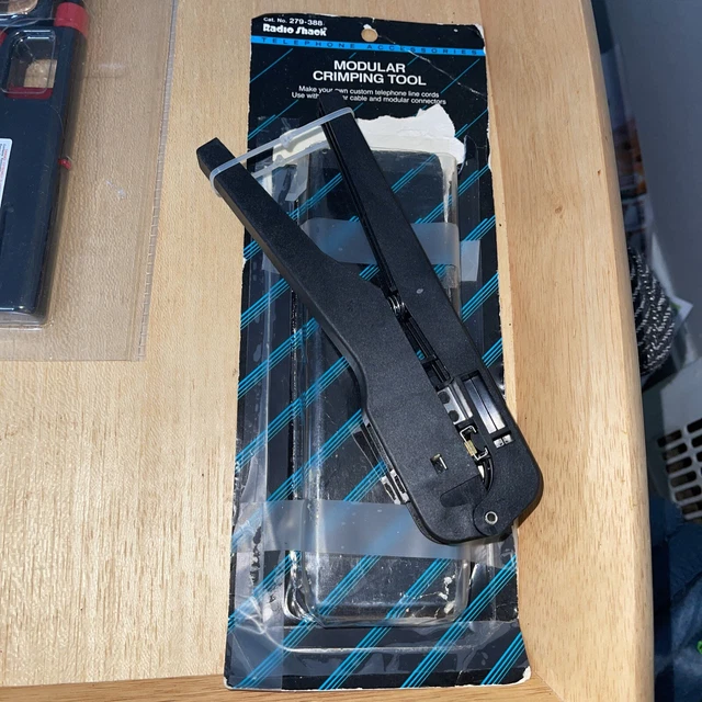 Radio Shack Modular Crimping Tool 279-388 - Open Box