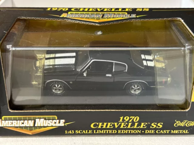 Ertl American Muscle Chevrolet Chevelle Ss 1970 1/43 Metal