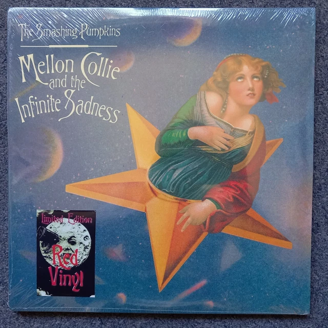 THE SMASHING PUMPKINS Mellon Collie and the Infinite Sadness three red vinyls EUR 53,80