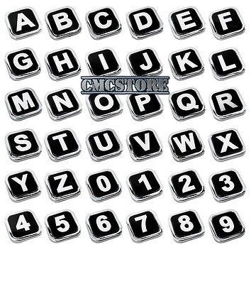 Adesivi lettere LETTERA " E " adesivo CROMATO scritta logo auto moto scooter ì0