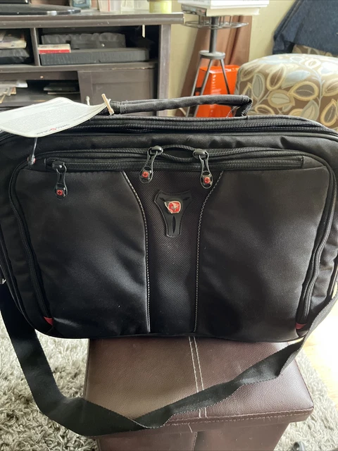 Swiss Gear Wenger Highwire Black Computer Messenger Bag