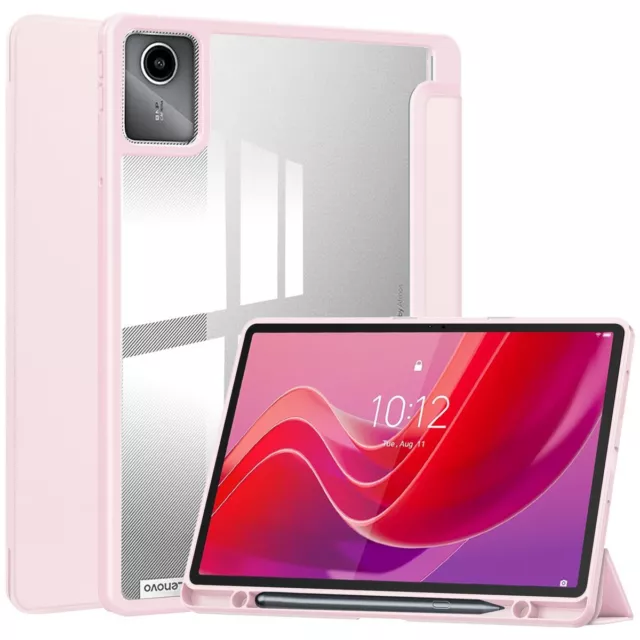 Handyhülle für Lenovo Tab M11 1 gen. Bizon Case Cover Futeral Tasche Etui Rosa