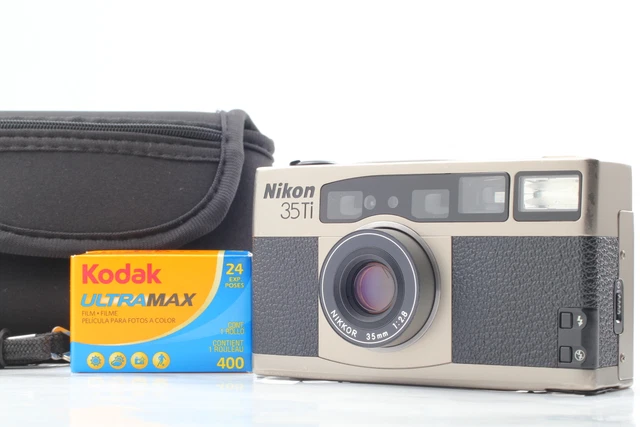 Tested [Near MINT All Works] Nikon 35 Ti 35mm Point&Shoot Film Camera From JAPAN