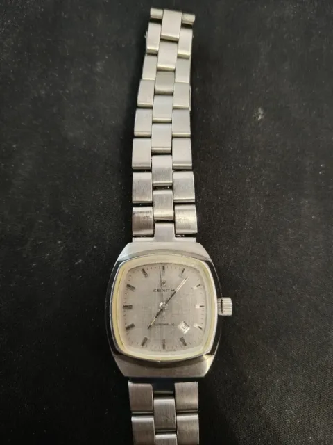 Zenith Automatic Vintage Rare Watch Working