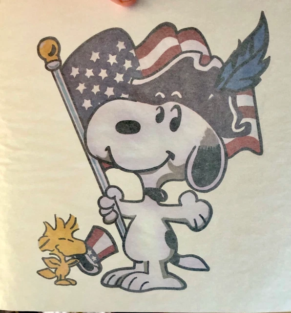Peanuts 13 8 X 10 Tee Shirt Iron On Transfer Woodstoc vrogue.co