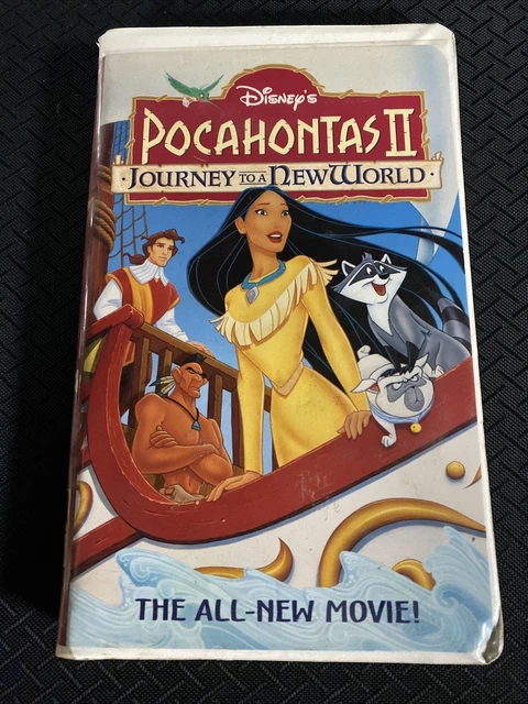 Pocahontas II 2: Journey To A New World (VHS, 1998, Clamshell)