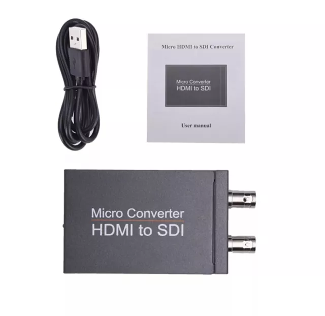 New Micro Converter HDMI to SDI Converter Adapter 3G HD SD-SDI with Power Supply