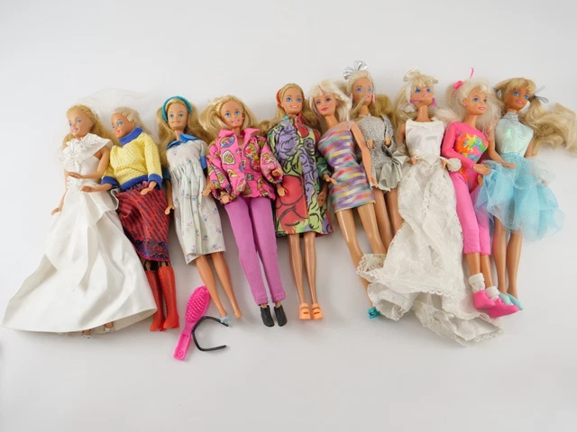 Lot D'accessoires Vintage Pour Poupée Barbie - Pièces Uniques