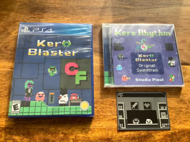 LIMITED RUN GAMES PS4  /Kero Baster + Soundtrack + Card\ BRAND NEW SEALED