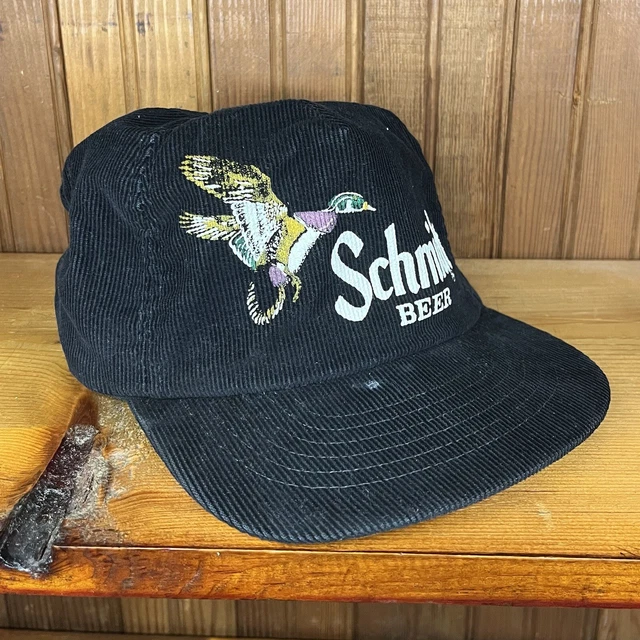 Vintage Schmidt Beer Hat Original Flying Mallard Duck