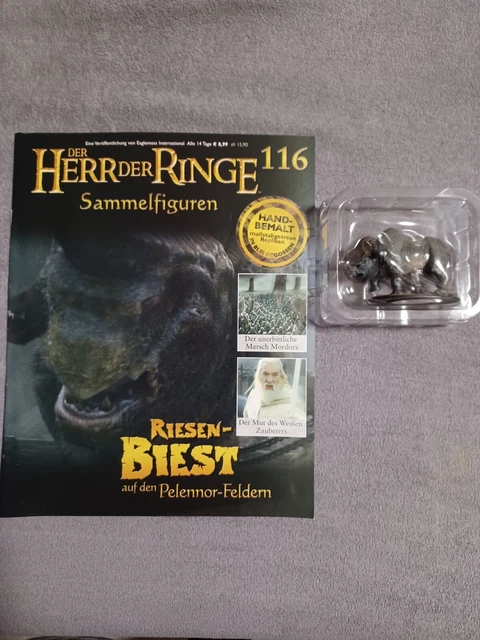 HERR DER RINGE Figur mit Heft Nr 116 Riesen Biest EUR 18,00 - PicClick DE