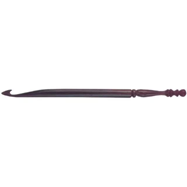 Lacis Rosewood Crochet Hook-Size P16/11mm TS65-P