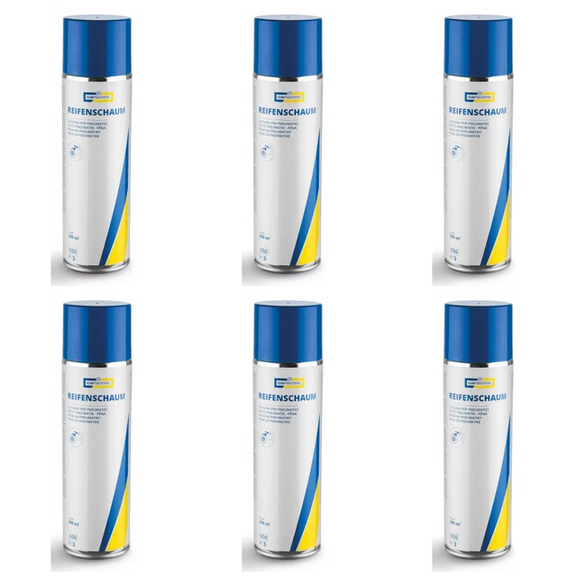 6 x Cartechnic Reifenschaum 500ml 40 27289 03465 2 Aktivschaum Gummipflege Glanz