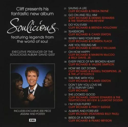 Cliff Richard - Soulicious [Neu & versiegelt] CD Boxset Deluxe 3