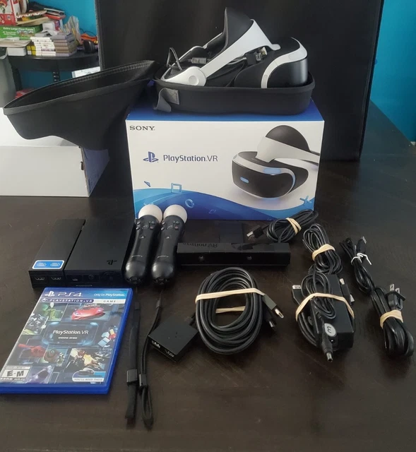 CUH-ZVR1 ! PS4 Complete VR Virtual Reality PSMove Controller PS4 Camera Bundle