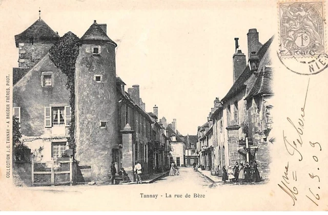 58 - TANNAY - SAN55312 - La Rue de Bèze