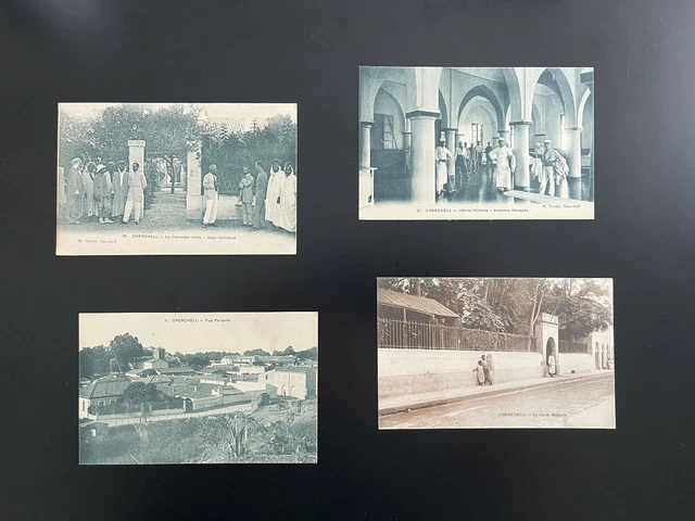 CARTE POSTALE ALGERIE / CHERCHELL / DANS LE PORT
