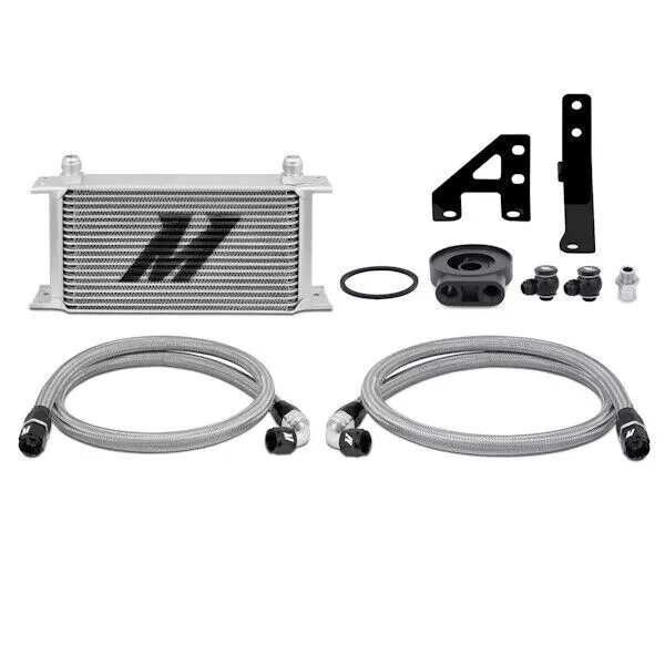 Mishimoto MMOC-WRX-15 Ölkühler-Set für Subaru WRX 15–21, Silber