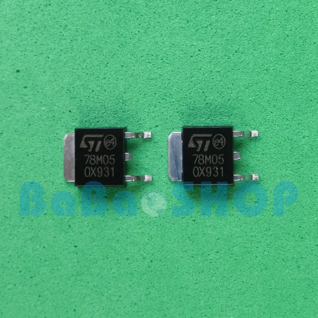 10pcs ~ 1000pcs 78M05 MC78M05 LM78M05 Voltage Regulators 0.5A 5V SMD D-PAK ST