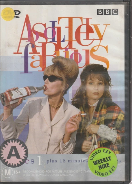 ABSOLUTELY FABULOUS, SERIES Jennifer Saunders Joanna Lumley