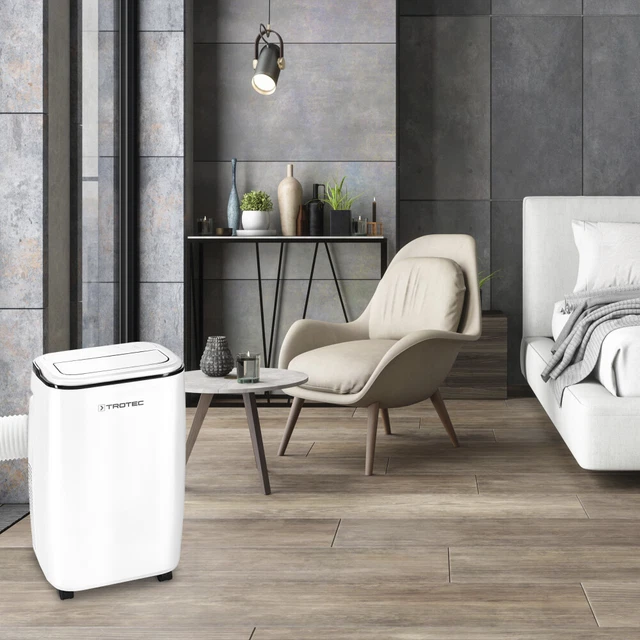 TROTEC Climatiseur local PAC 3800 S Air conditionné mobile 3,8 kW (13000 Btu) 10