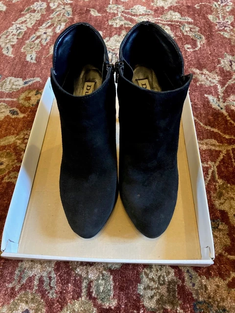 Bottines Noires Pour Femme Taille 6 UK - Occasion, Portées 2x, Excellent État