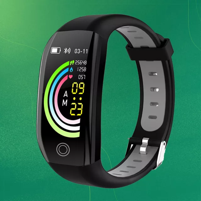 Smartwatch Fitnessuhr Armband Tracker Sport Schrittzähler Wasserdicht bluetooth