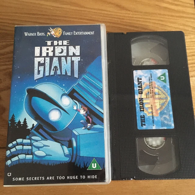 THE IRON GIANT VHS Video Tape Brand New With Seal On Warner Brothers