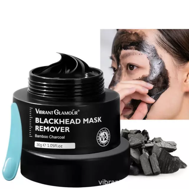 Bamboo Charcoal Blackhead Removal Peel-Off Nose Mask Neu Tool to Clean F7G0 3