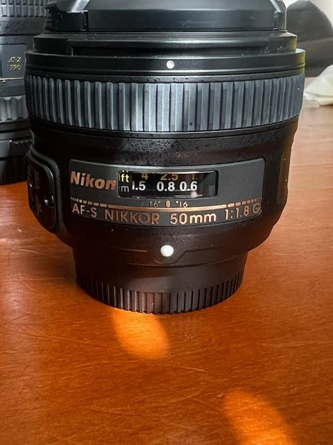 Nikon AF-S FX Nikkor 50mm f/1.8G Auto Focus Lens