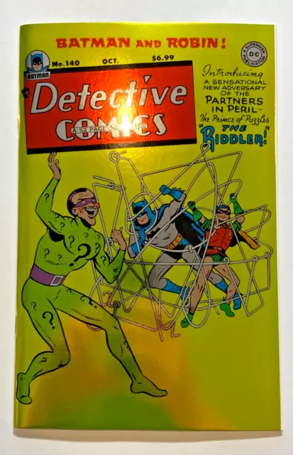 DETECTIVE COMICS #140 DC Comic VF/NM  (2023) - GOLD FOIL FACSIMILE EDITION