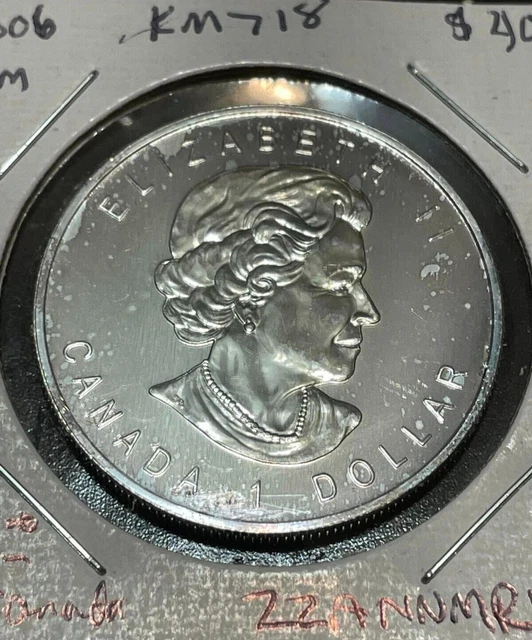 Canada 2006 Km718, $1, Ch Br Proof, .9999 Silver, Cat: $40++, Free Usa Shipping