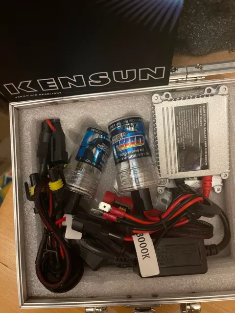 Kensun HID Headlight Xenon Conversion Kit 35W H1