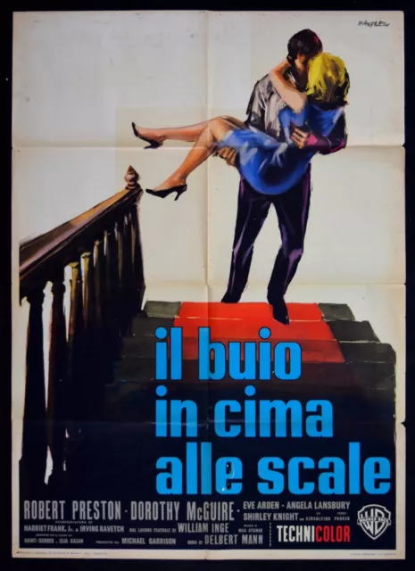 M142 Manifesto 2F  Il Buio In Cima Alle Scale Robert Preston Dorothy Mcguire Eve