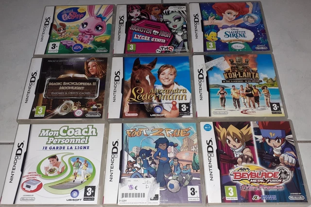 Lot De Jeux Nintendo DS - État Correct - Jeux Variés