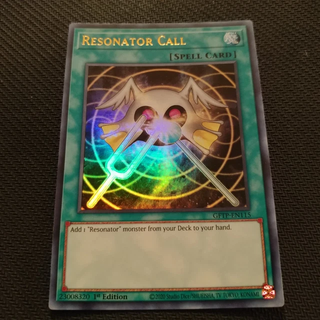 YUGIOH! RESONATOR CALL GFTPEN115 1st Edition Ultra Rare NM