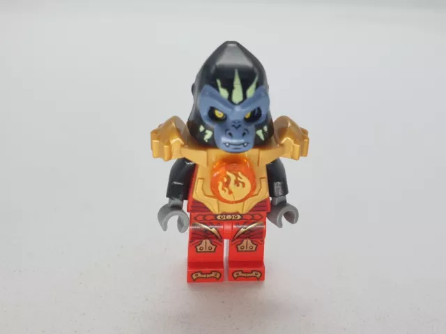 LEGO Minifigur Legends of Chima Gorzan Gorilla Fire Chi Set 70147 143 loc091