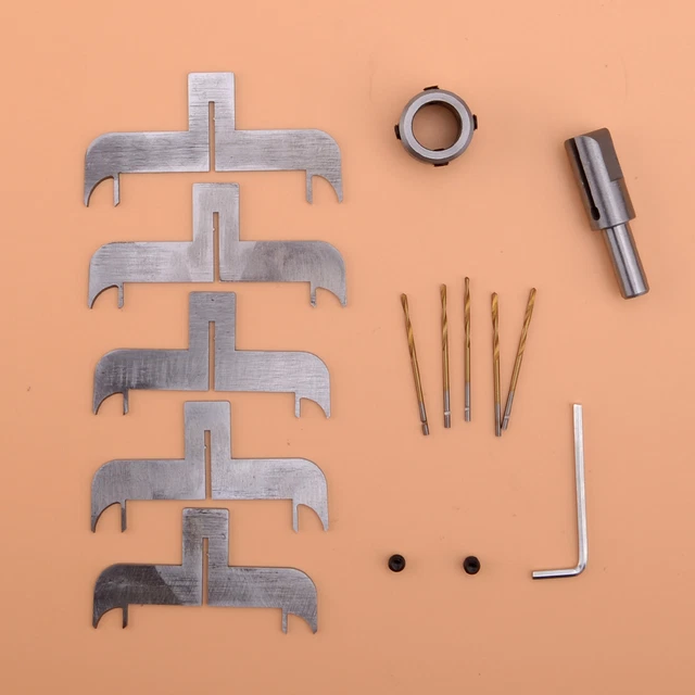 Multifunction Ring Drill Beads Drill Bracelet Milling Router Bit Wood Tool Set
