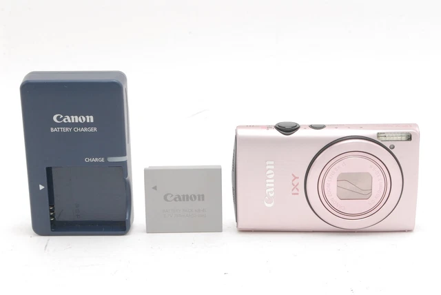 [TOP MINT] Canon IXY 600F Pink 12.1 MP 8x Zoom Compact Digital Camera From JAPAN