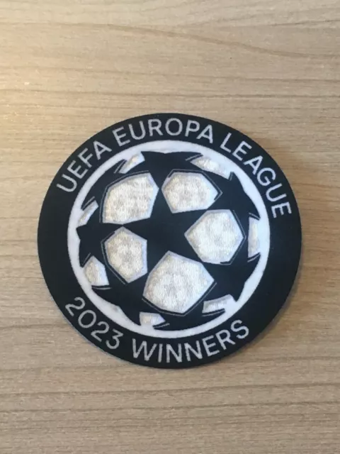 Patch Badge officiel UEFA vainqueur ligue Europa 2023 FC SEVILLE vendeur pro