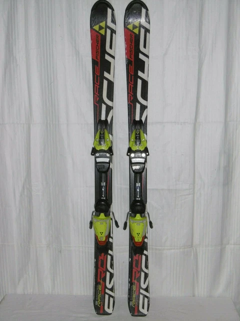 Fischer " Rc4 Race " Top Junior Ski Allround Carver 120 Cm + Bindung