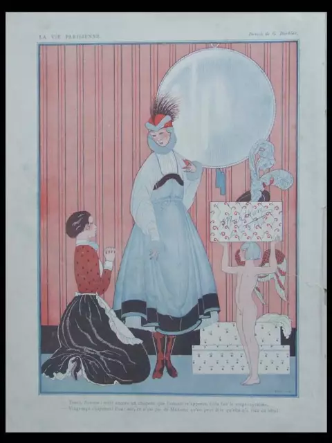 George Barbier - 1915 - Art Deco, La Vie Parisienne, Herouard