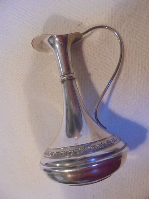 Silver 925 stamped ornamental jug