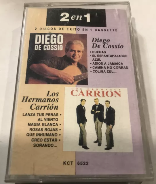 Diego De Cossio / Los Hermanos Carrion - 2 en1 Cassette 1996 IM Discos - KCT6522