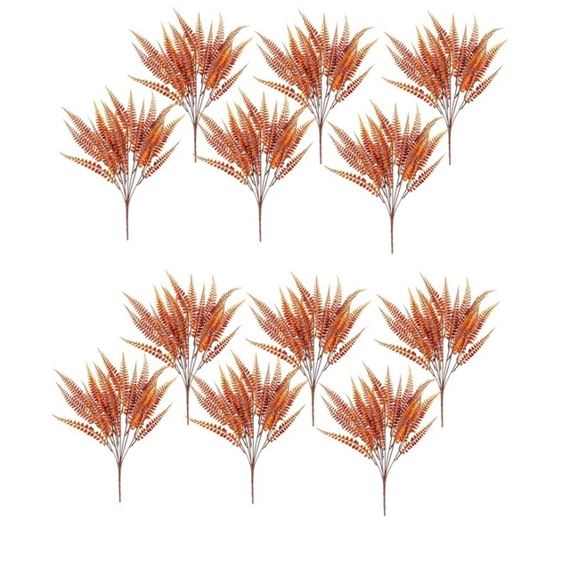 12 Fasci Di Fiori Artificiali Viola Del Pensiero - Piante Finte Colorate Per Decorazione Esterna E Interna, Steli Altezza 33 Cm