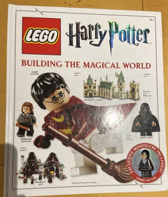 LEGO Harry Potter: Building the Magical World Hardback Book - WITH MINIFIGURE