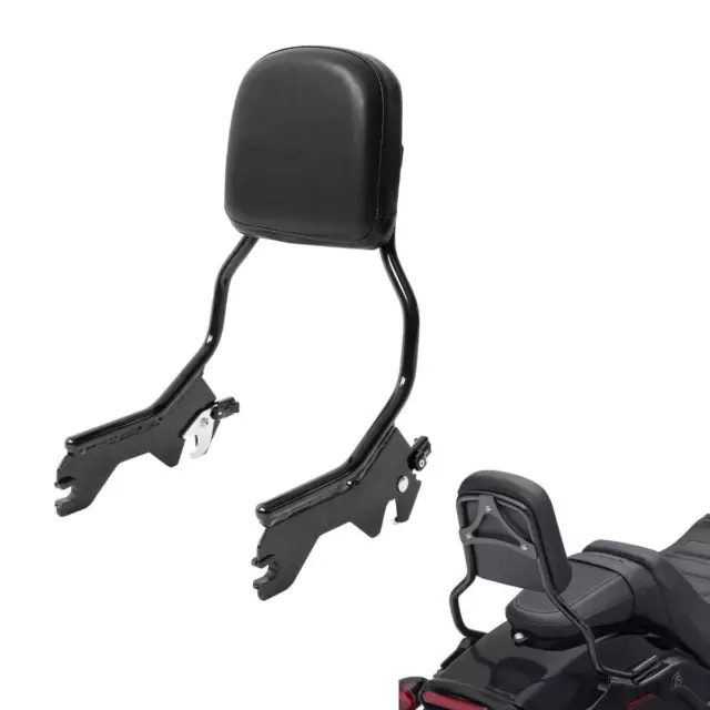 Sissy Bar Upright Standard Height w/ pad Fit For Harley Softail Slim 2018-2023
