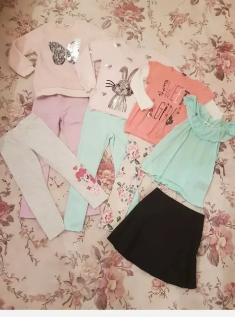 Girls Lovely Bundle Age 4-6 Years Inc H&m
