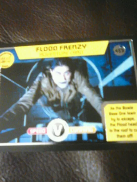 Dr who monster invasion ultimate Ltd Edition card number 459 flood frenzy